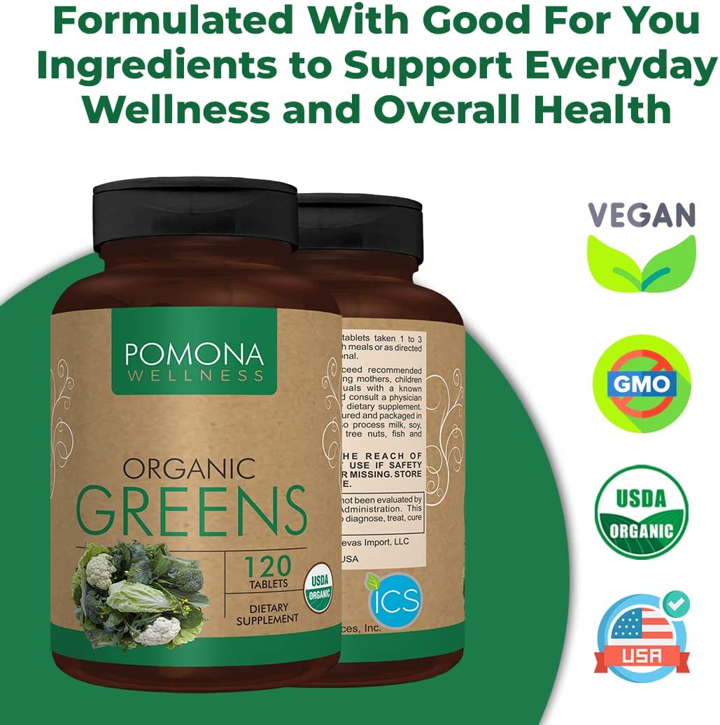 Pomona Wellness Super Greens Supplement