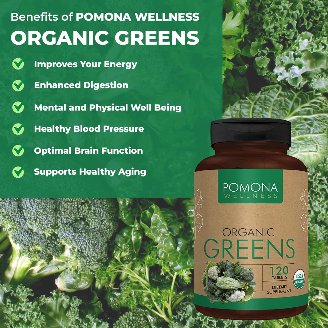 Pomona Wellness Super Greens Supplement