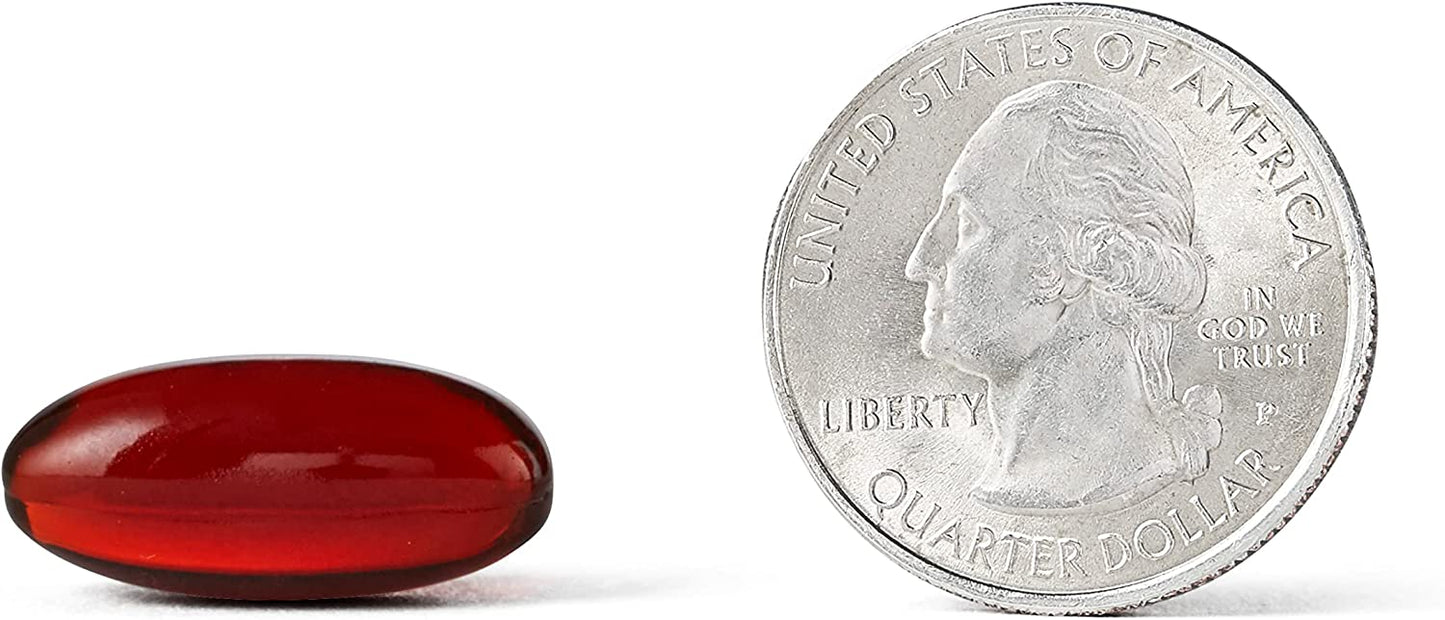 MegaRed Krill Oil 750mg Omega 3 Supplement with EPA, DHA, Astaxanthin