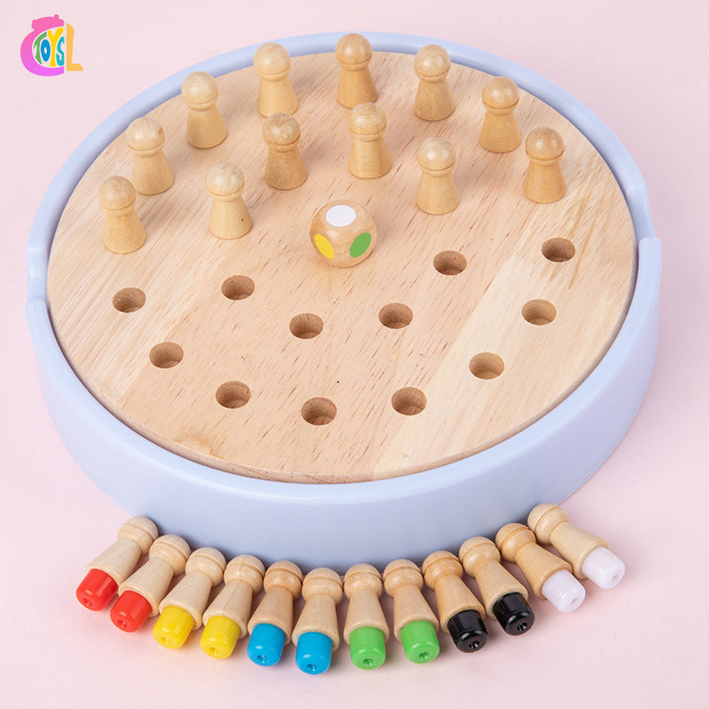 A Brain-Teasing Wooden Toy for Parent-Child Interaction